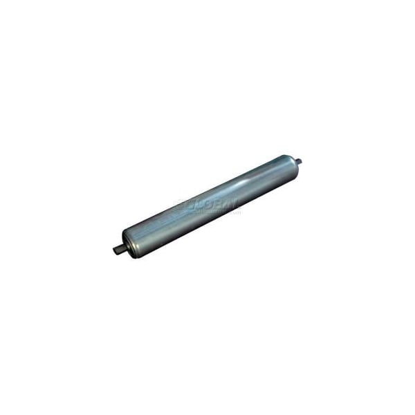 Omni Metalcraft 1.9" x 16 Ga. Galvanized Steel Roller 26157-24-GP for 24"W Omni Metalcraft Roller Conveyors 26157-24-GP - main